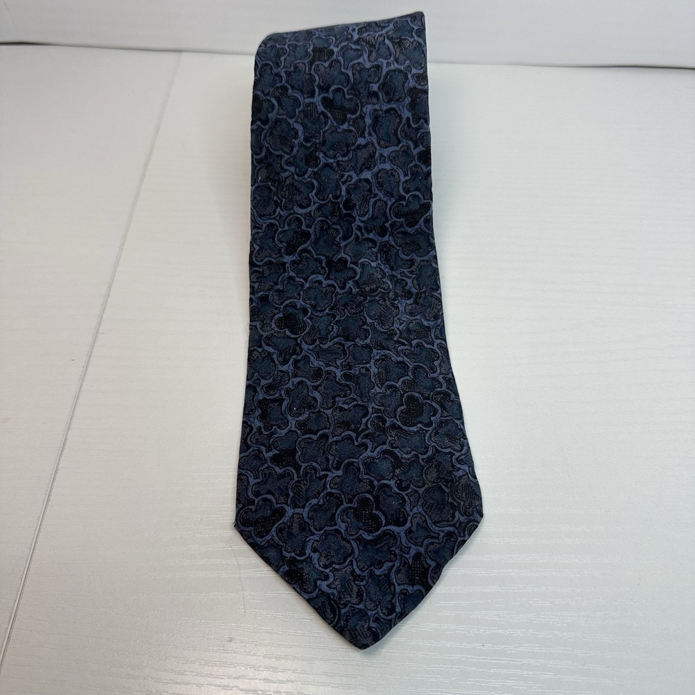 Alberto Zerra Silk‎ Tie Blue 3"x58"